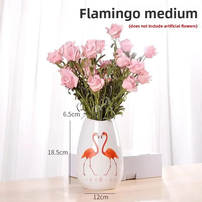 Modern Minimalist European Glass Vase