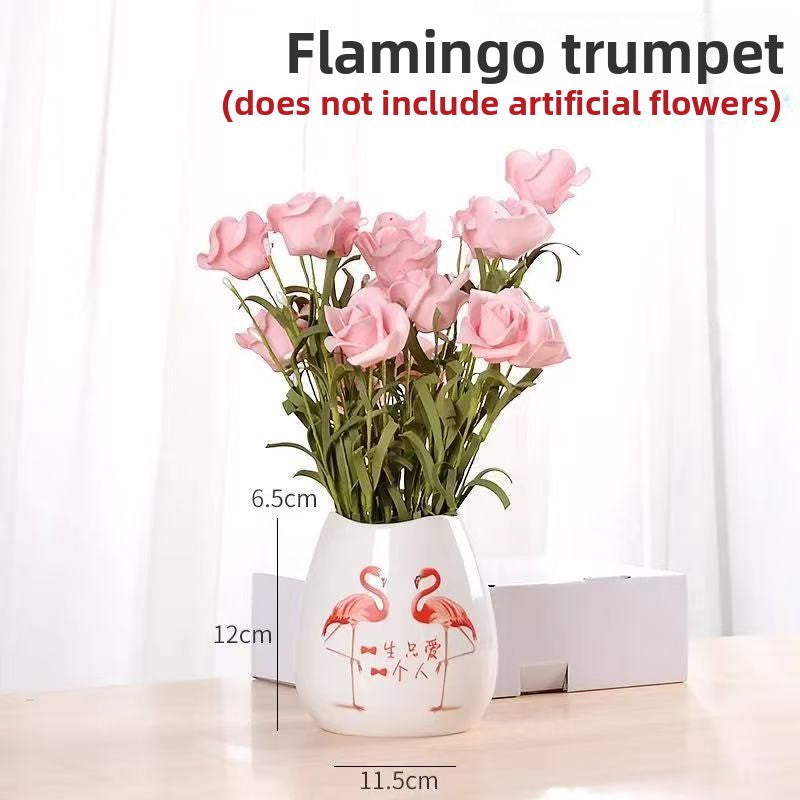 Modern Minimalist European Glass Vase
