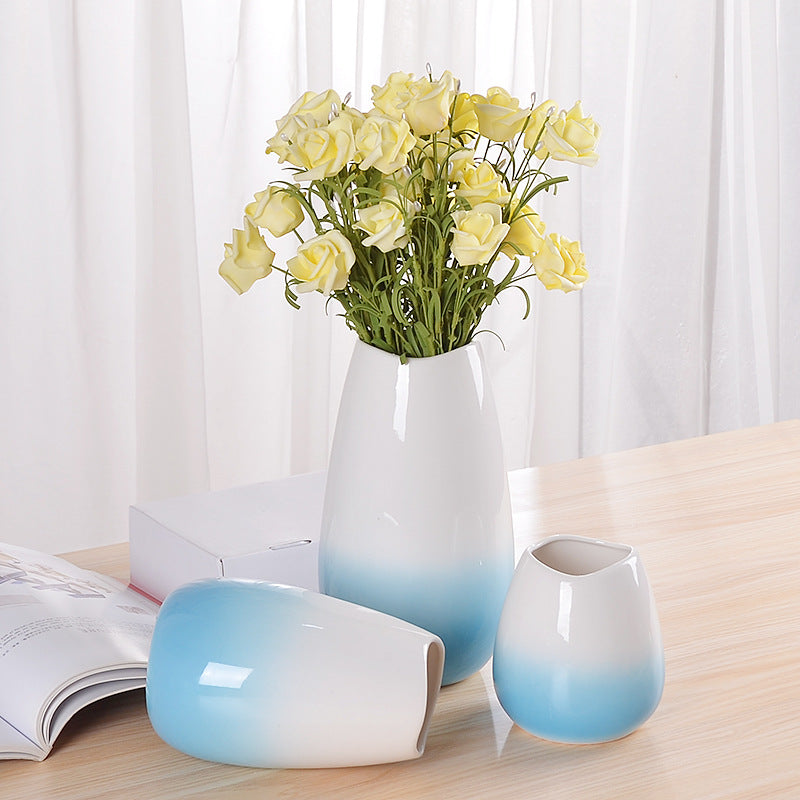 Modern Minimalist European Glass Vase