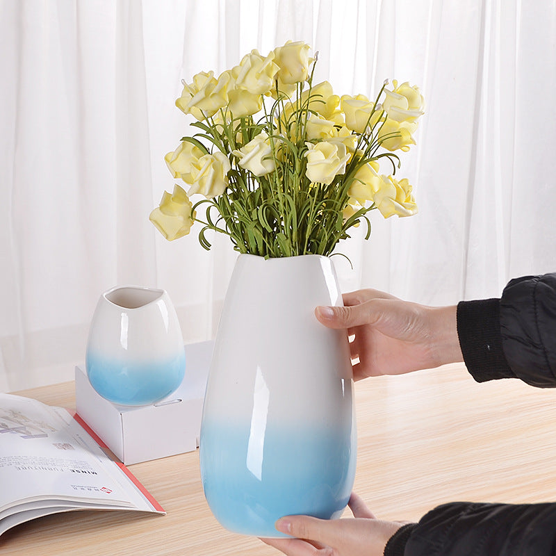 Modern Minimalist European Glass Vase