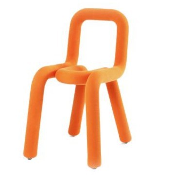 Modern Minimalist Home-use Ergonomic Backrest Chair in Velvet