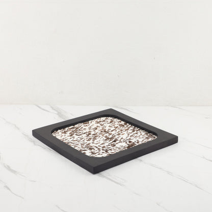 Modern Minimalist Horse Hair Decorative Tray