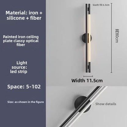 Modern Minimalist Living Room Light Luxury Silicone Note Wall Lamp Nordic Simple Creative Art Bedroom Bedside