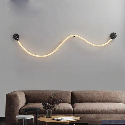 Modern Minimalist Living Room Light Luxury Silicone Note Wall Lamp Nordic Simple Creative Art Bedroom Bedside
