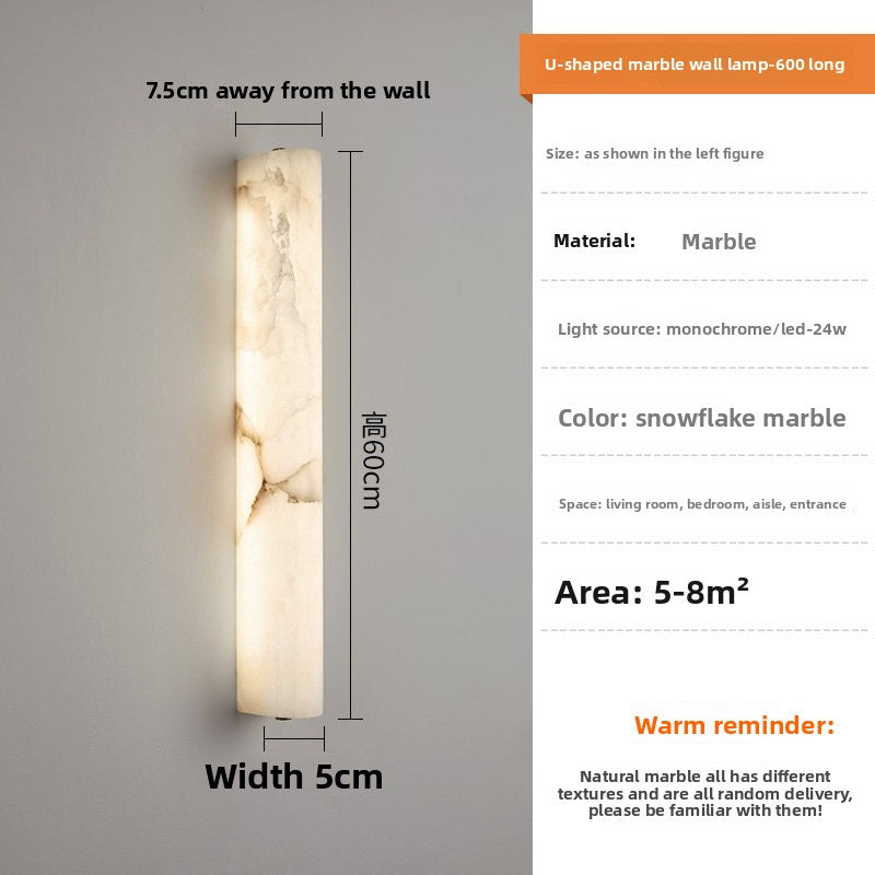 Modern Minimalist Marble Wall Lamp