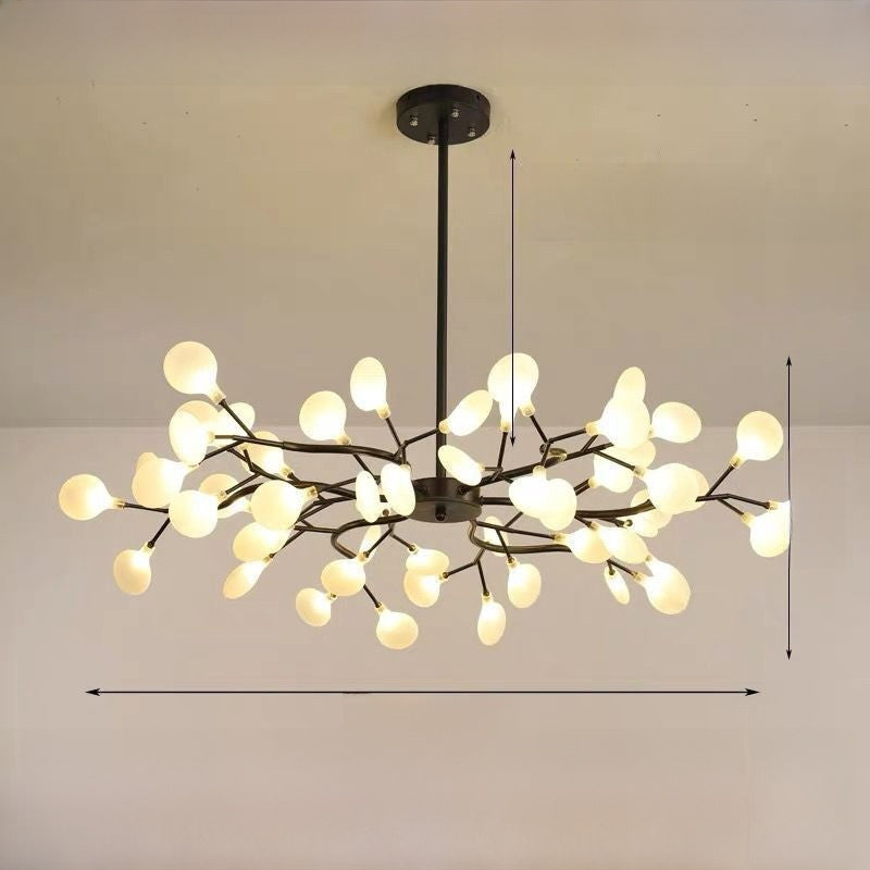 Modern Multi-Head LED Chandelier