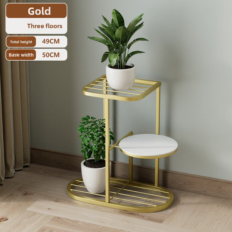 Modern Multi-tier Iron Flower Stand