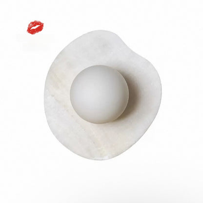 Modern Natural Jade Marble Wall Lamp