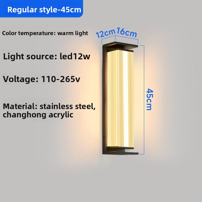 Modern Outdoor Wall Light