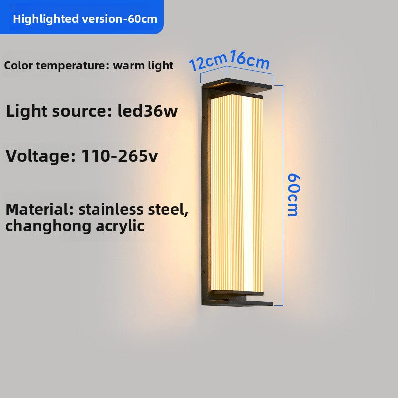 Modern Outdoor Wall Light