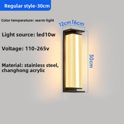 Modern Outdoor Wall Light