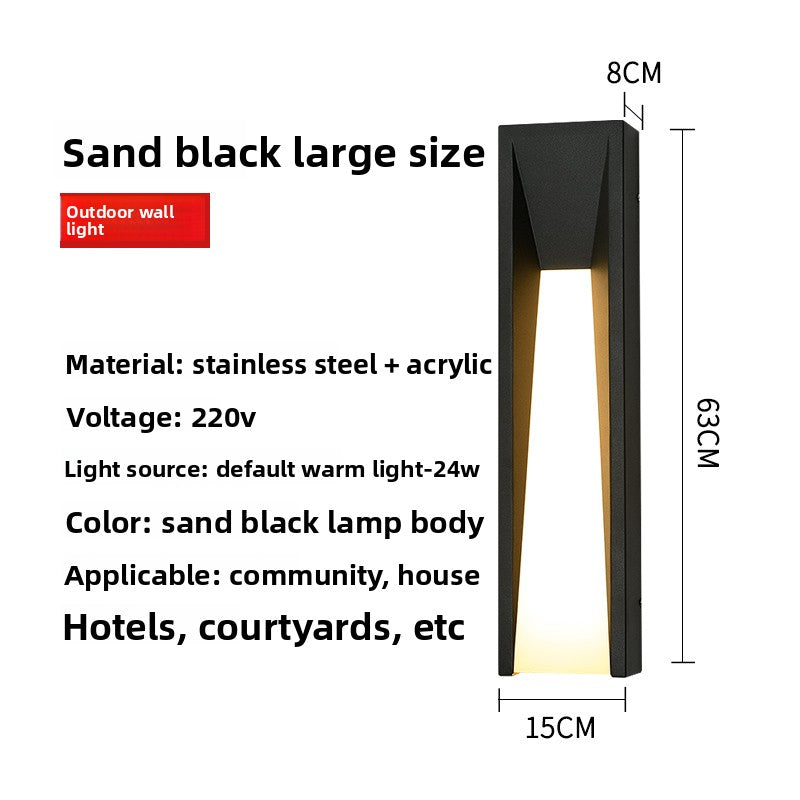 Modern Outdoor Waterproof Wall Light
