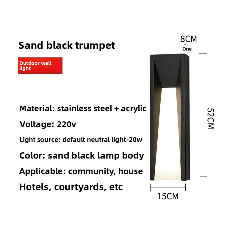 Modern Outdoor Waterproof Wall Light