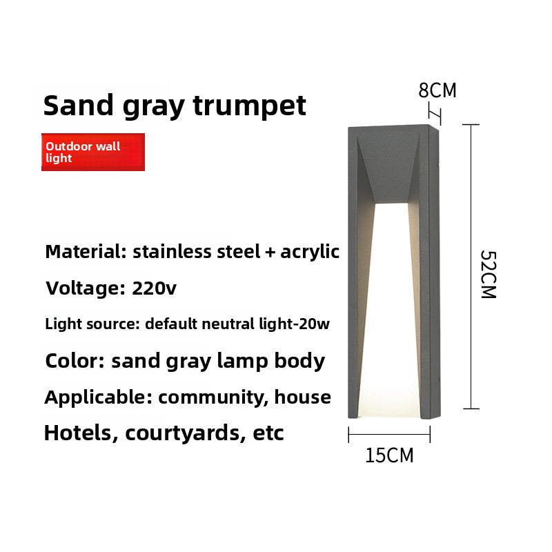 Modern Outdoor Waterproof Wall Light