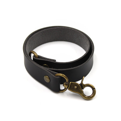 Modern PU Leather Curtain Tie Backs Buckle Straps for Living Room Hall Door