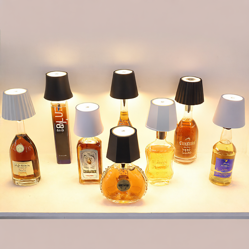 Modern Rechargeable Touch Table Lamp with Tri-Color Lighting