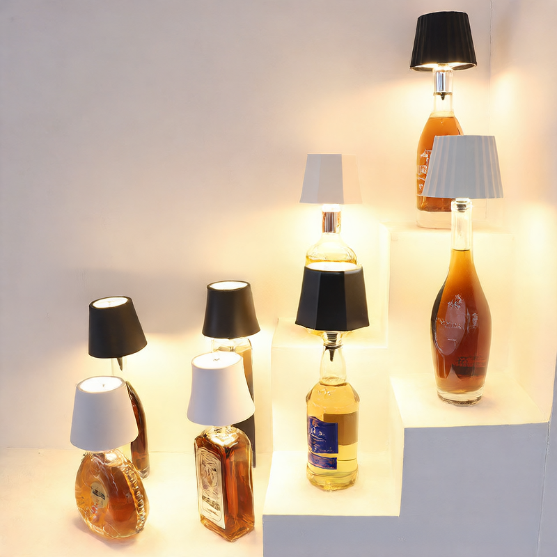 Modern Rechargeable Touch Table Lamp with Tri-Color Lighting