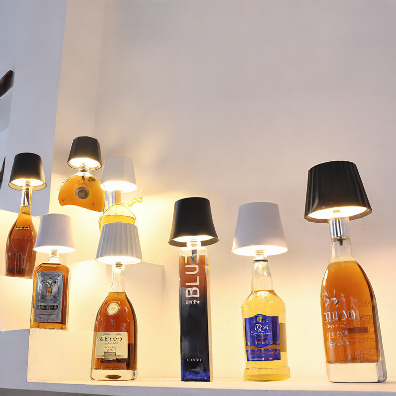 Modern Rechargeable Touch Table Lamp with Tri-Color Lighting