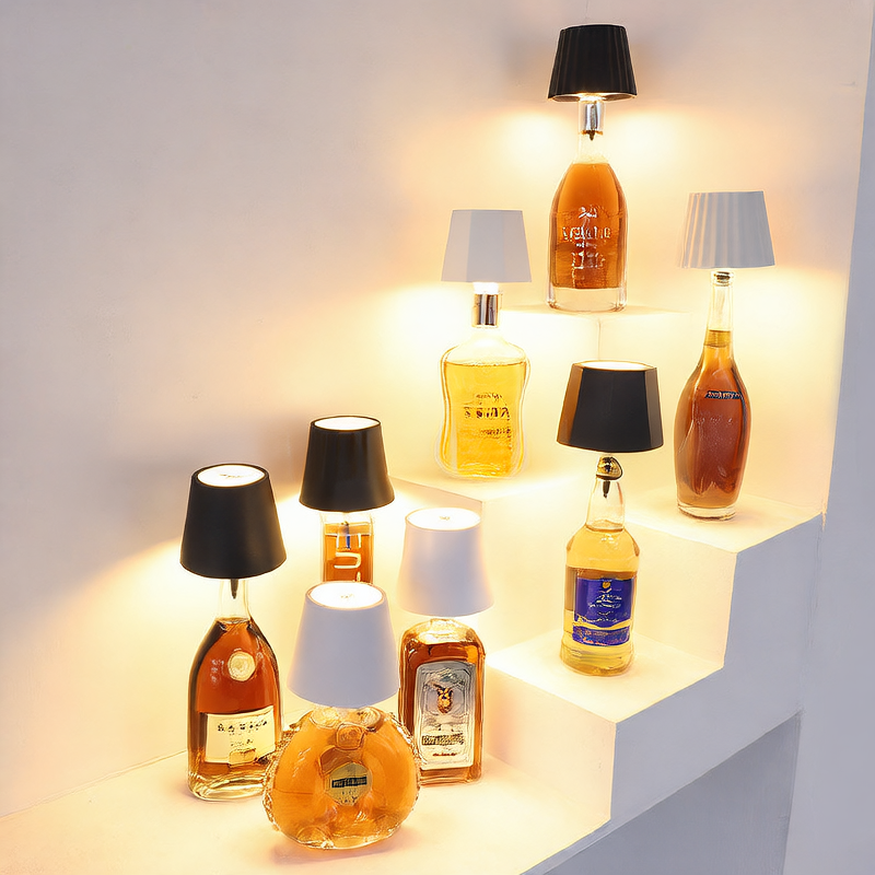 Modern Rechargeable Touch Table Lamp with Tri-Color Lighting