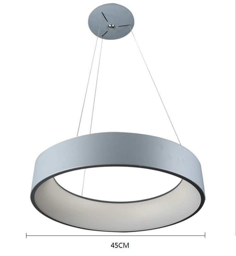 Modern Ring LED Chandelier with Remote Control