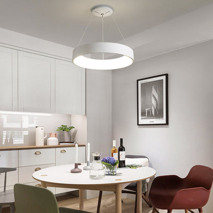 Modern Ring LED Chandelier with Remote Control