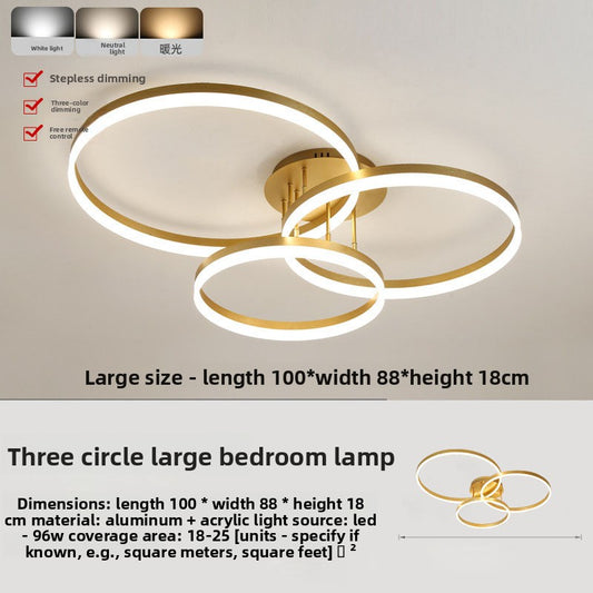 Modern Round LED Ceiling Lamp for Living Room and Bedroom