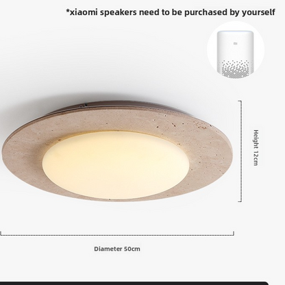 Modern Round LED Ceiling Lamp with Smart Control
