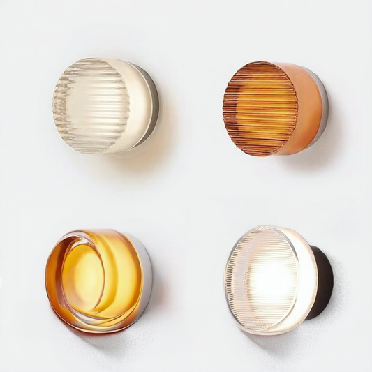 Modern Round Wall Lamp with LED Lighting