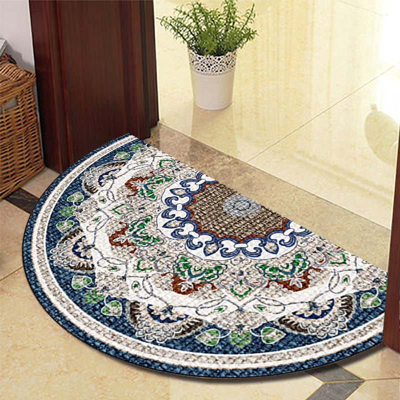 Modern Semi Circular Absorbent Floor Mat