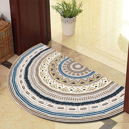 Modern Semi Circular Absorbent Floor Mat