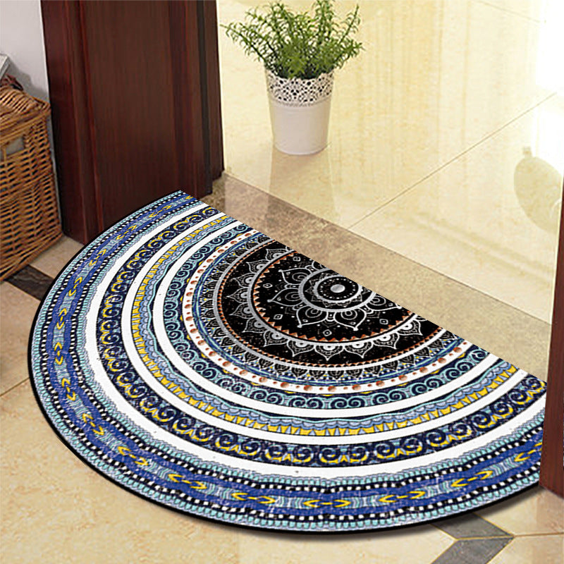 Modern Semi Circular Absorbent Floor Mat