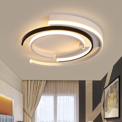 Modern Semicircle LED Ceiling Lamp