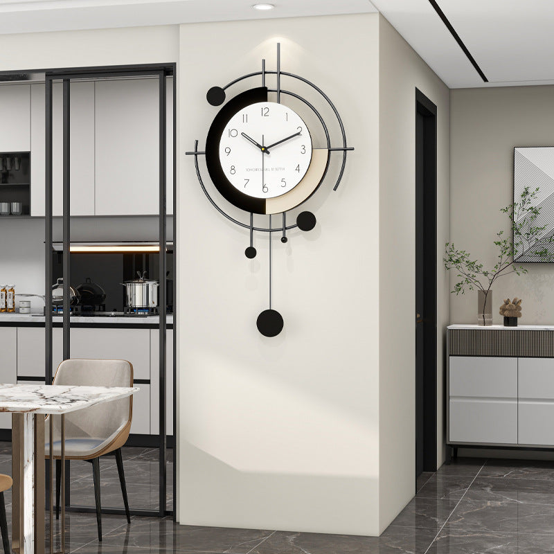 Modern Silent Wall Clock for Home Decor