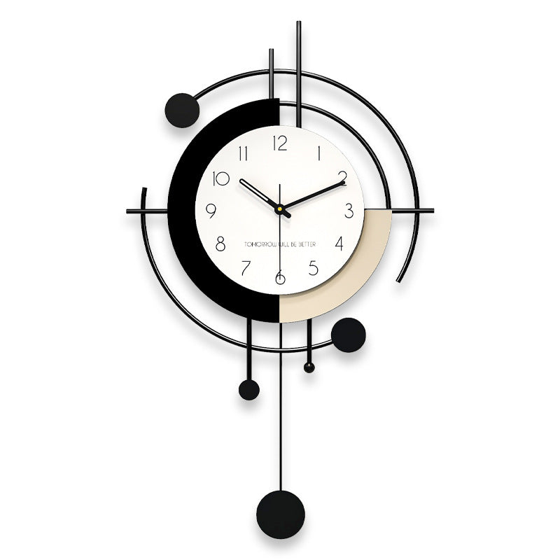 Modern Silent Wall Clock for Home Decor
