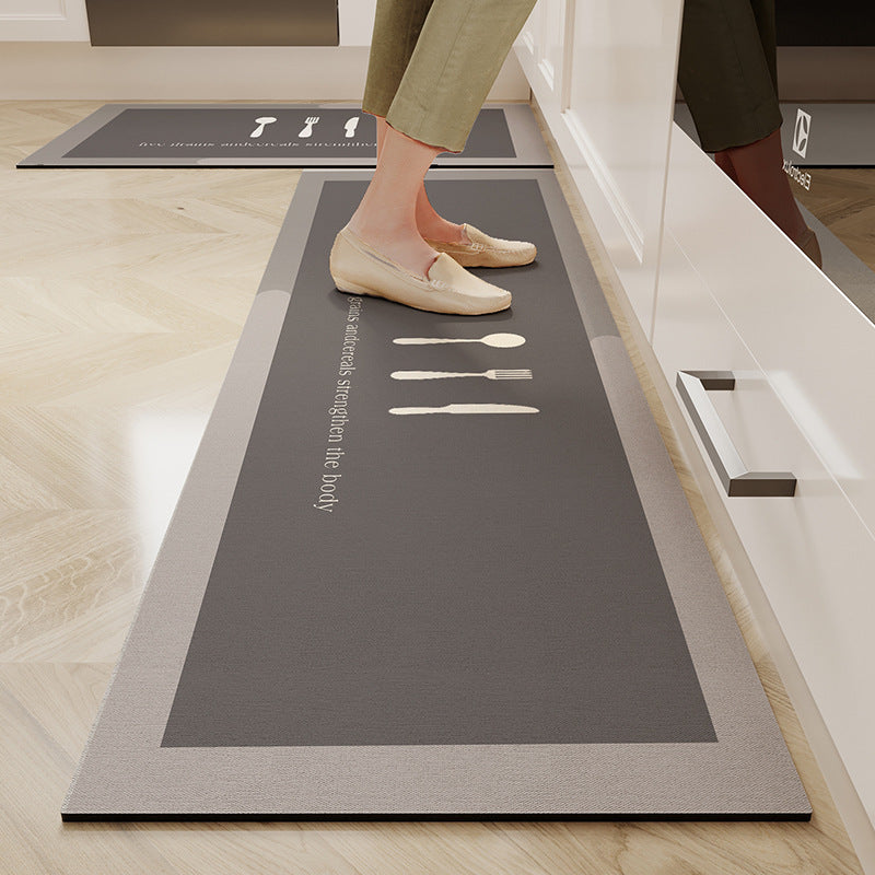 Modern, simple and anti-slip diatom mud floor mat