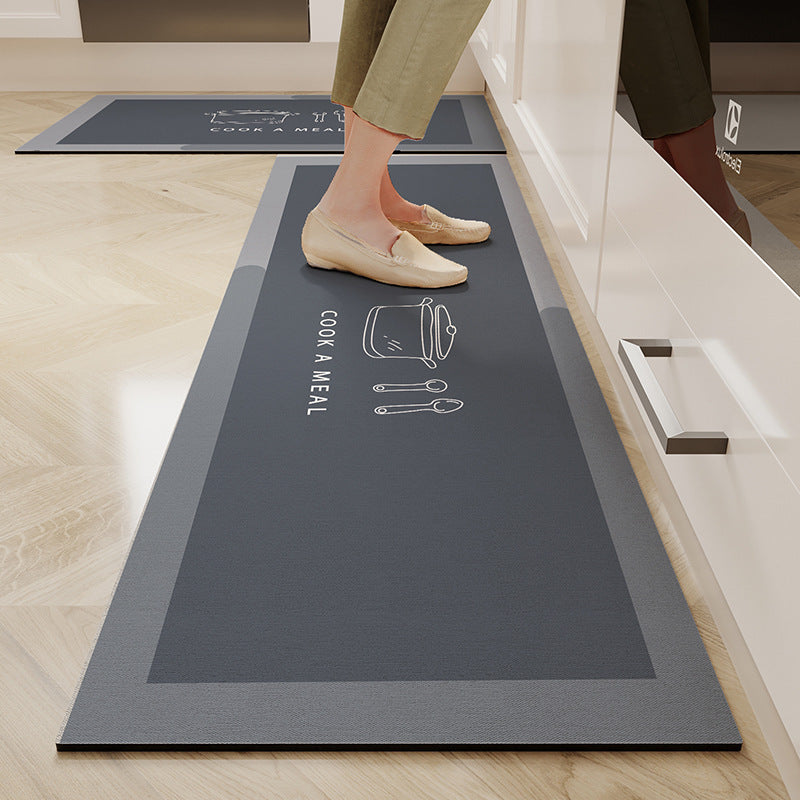 Modern, simple and anti-slip diatom mud floor mat