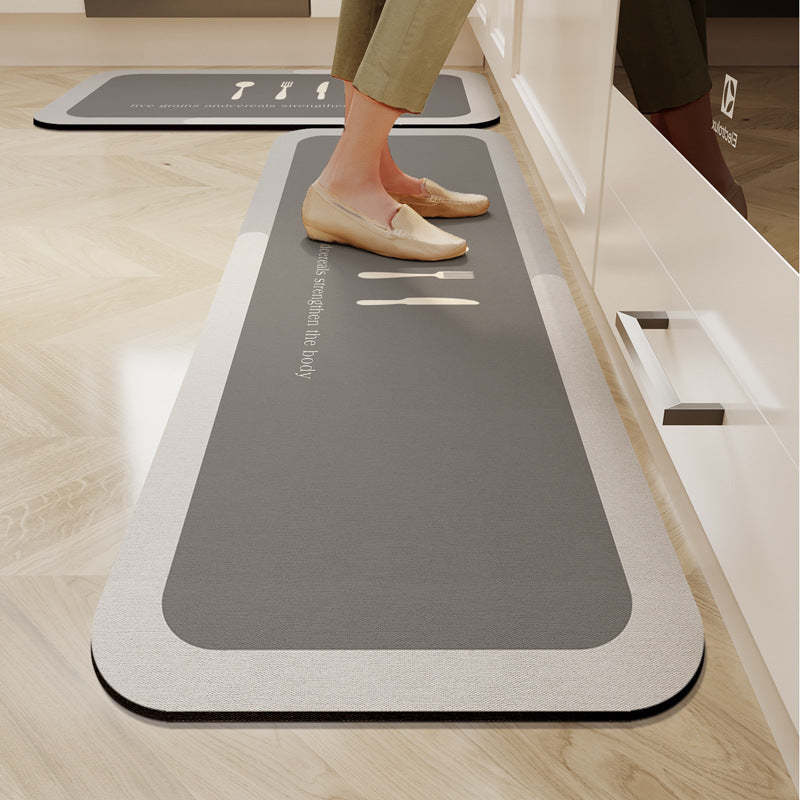 Modern, simple and anti-slip diatom mud floor mat
