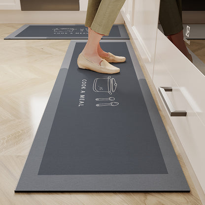 Modern, simple and anti-slip diatom mud floor mat