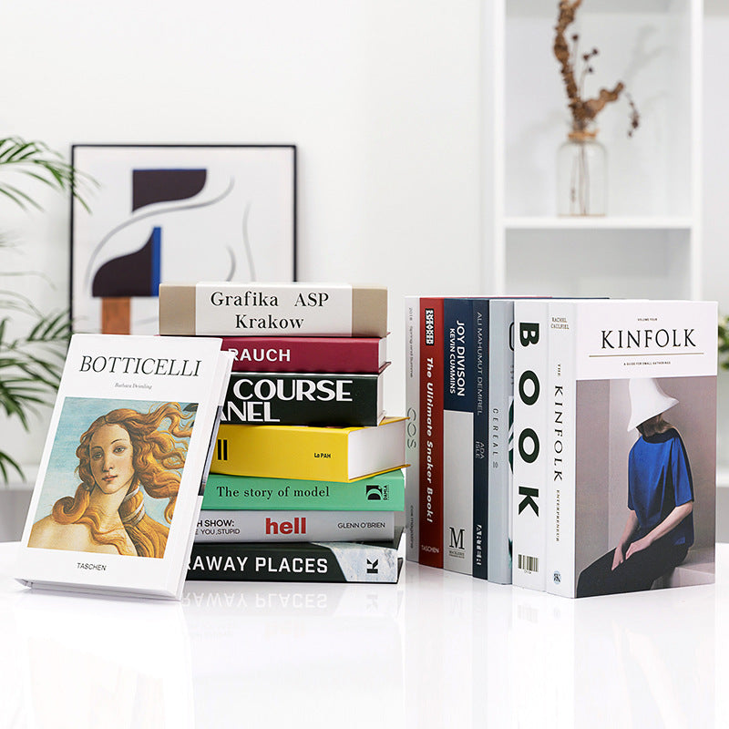 Modern Simple Decorative Fake Book for Home Decorl