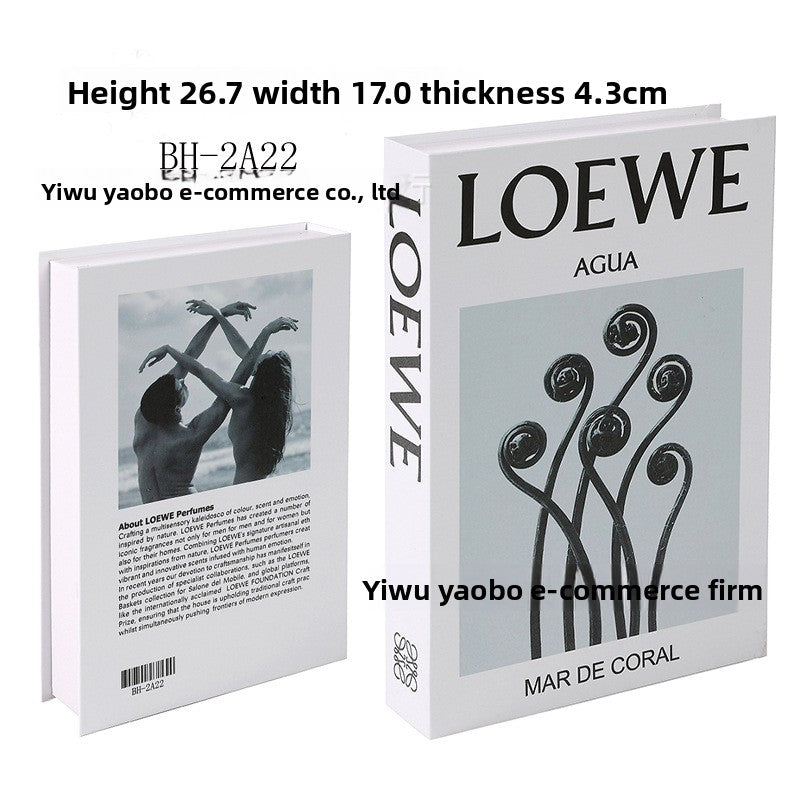 Modern Simple Decorative Fake Book for Home Decorl