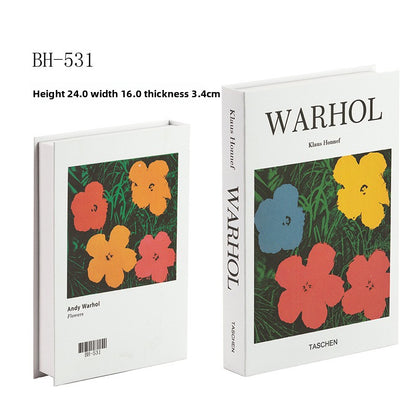 Modern Simple Decorative Fake Book for Home Decorl