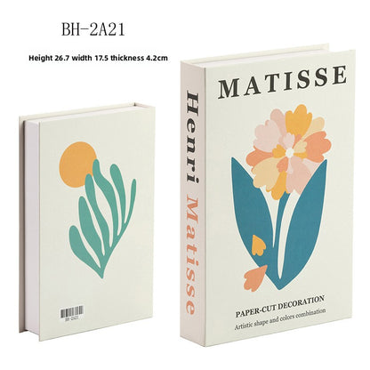 Modern Simple Decorative Fake Book for Home Decorl