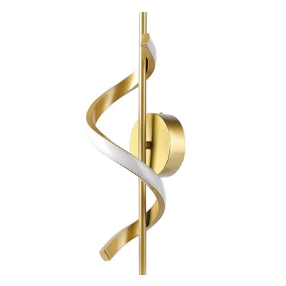 Modern Simple Spiral Led Lamp Indoor Wall Lamp