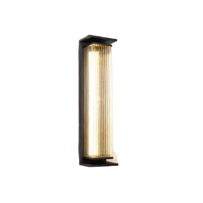 Modern Solar Powered Outdoor Wall Light