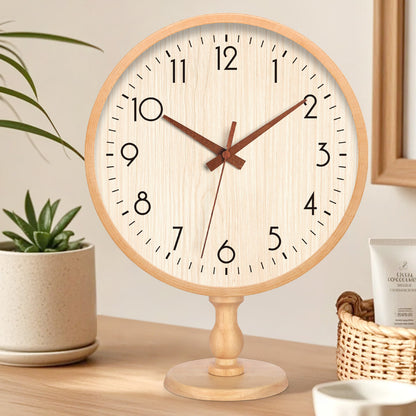 Modern Solid Wood Silent Table Clock