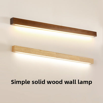 Modern Solid Wood Wall Lamp