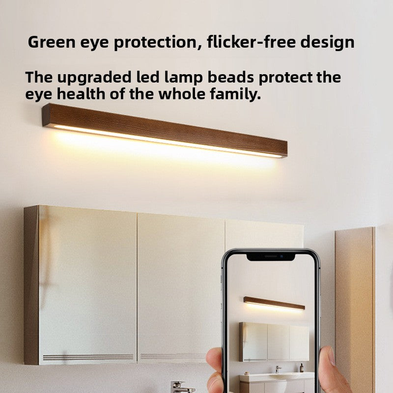 Modern Solid Wood Wall Lamp