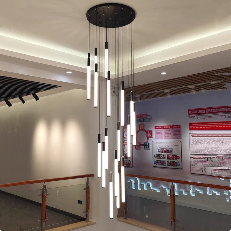 Modern Spiral LED Chandelier