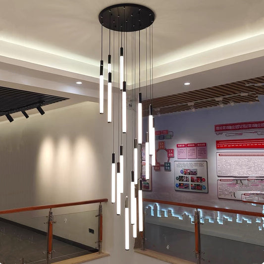 Modern Spiral LED Chandelier