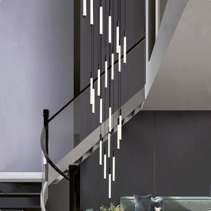 Modern Spiral LED Chandelier